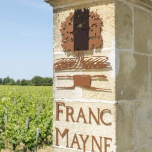 Insigne du château Franc Mayne.