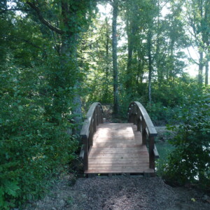 Vue du pont de Précarré.