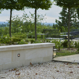 Zoom sur la terrasse de Picoron.